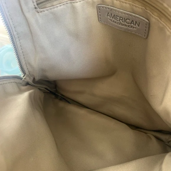 American Leather Co. Women's Gray Backpack - Picture 7 of 12